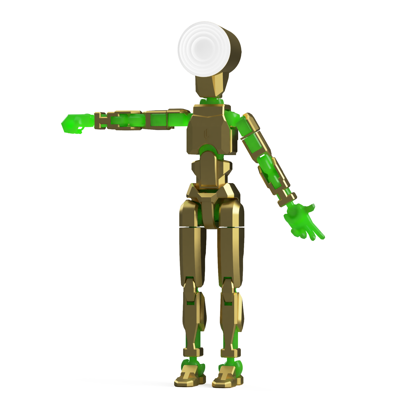 Small Lamplighter Action Lamp - 6"