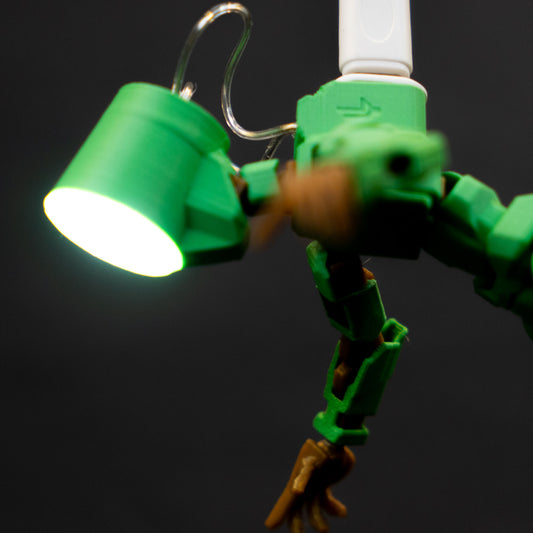 Small Lamplighter Action Lamp - 6"