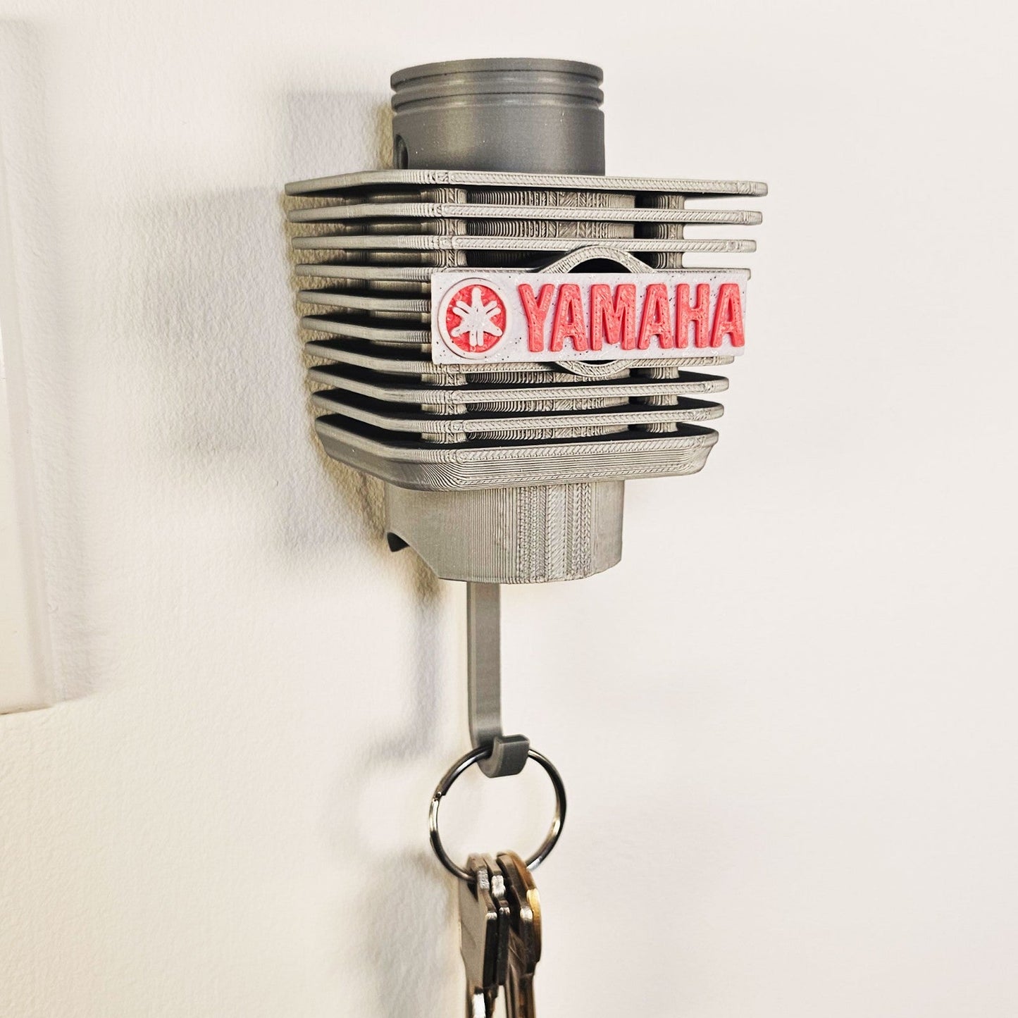 Motorcycle Engine Cylinder Key Hanger - LetterLamps