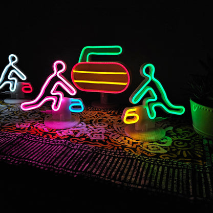 Neon LED Curler - LetterLamps