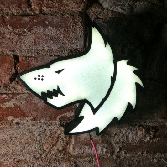 Space Wolves Emblem LED Lightbox - LetterLamps