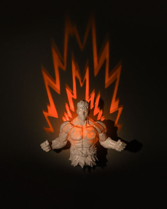 Super Warrior Wall Projection Lamp - LetterLamps