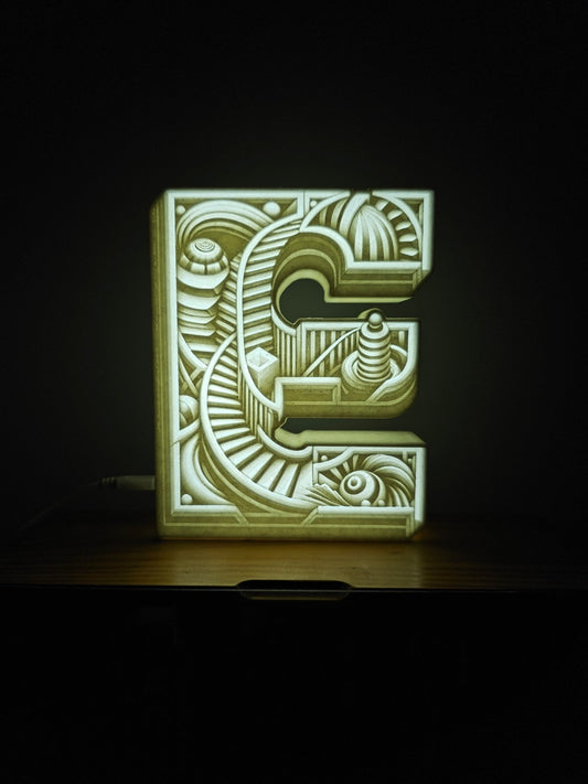 Abstract Letterlamps Collection - LetterLamps