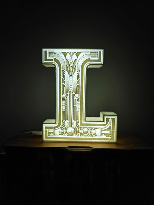 Art Deco Letterlamps Collection - LetterLamps