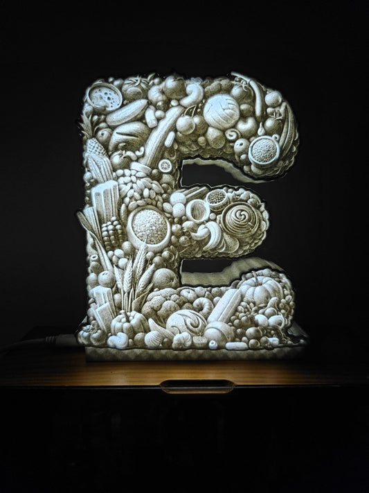 Culinary Food Letterlamps Collection - LetterLamps