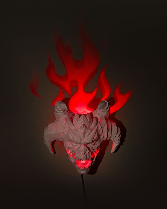 Fiendish Monster Wall Projection Lamp - LetterLamps
