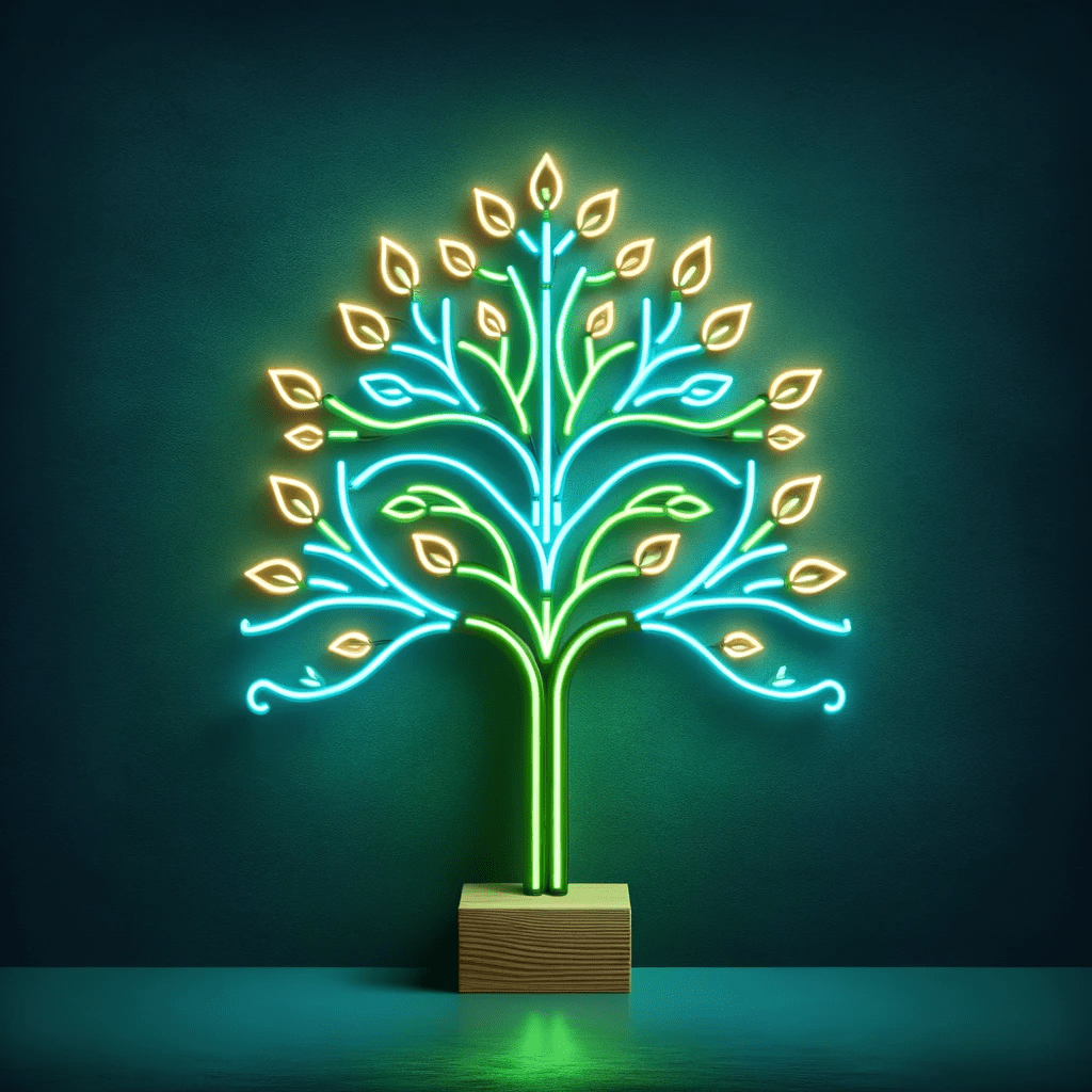 Tree of Light - Letter Lamps