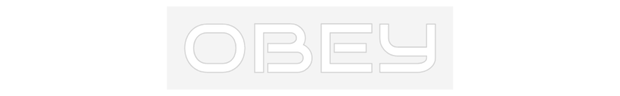 Custom Neon: obey - LetterLamps