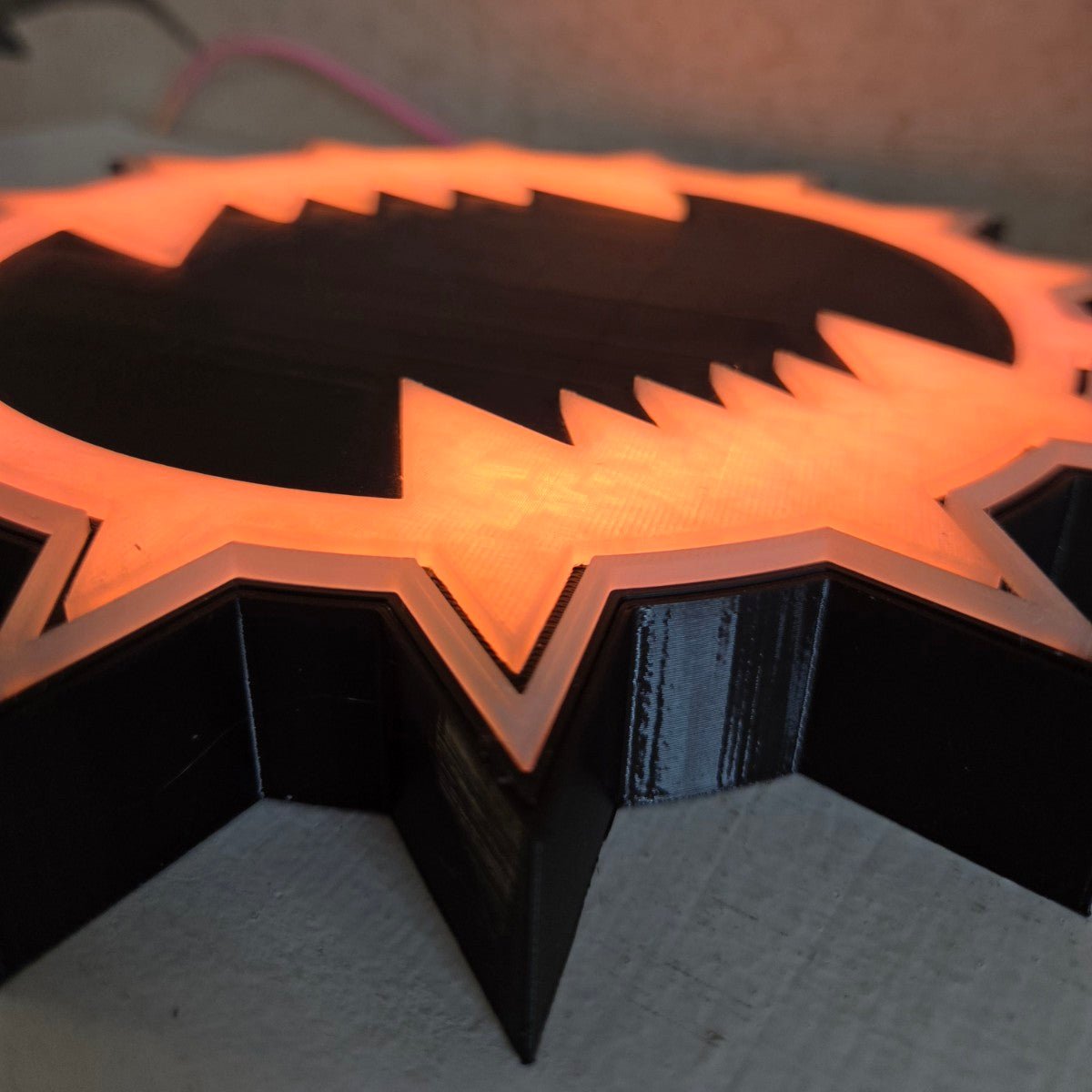 World Eaters LED Lamp – Warhammer 40K Inspired Light - LetterLamps