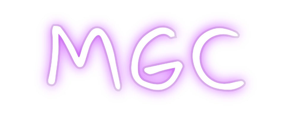 Custom Neon: MGC - LetterLamps