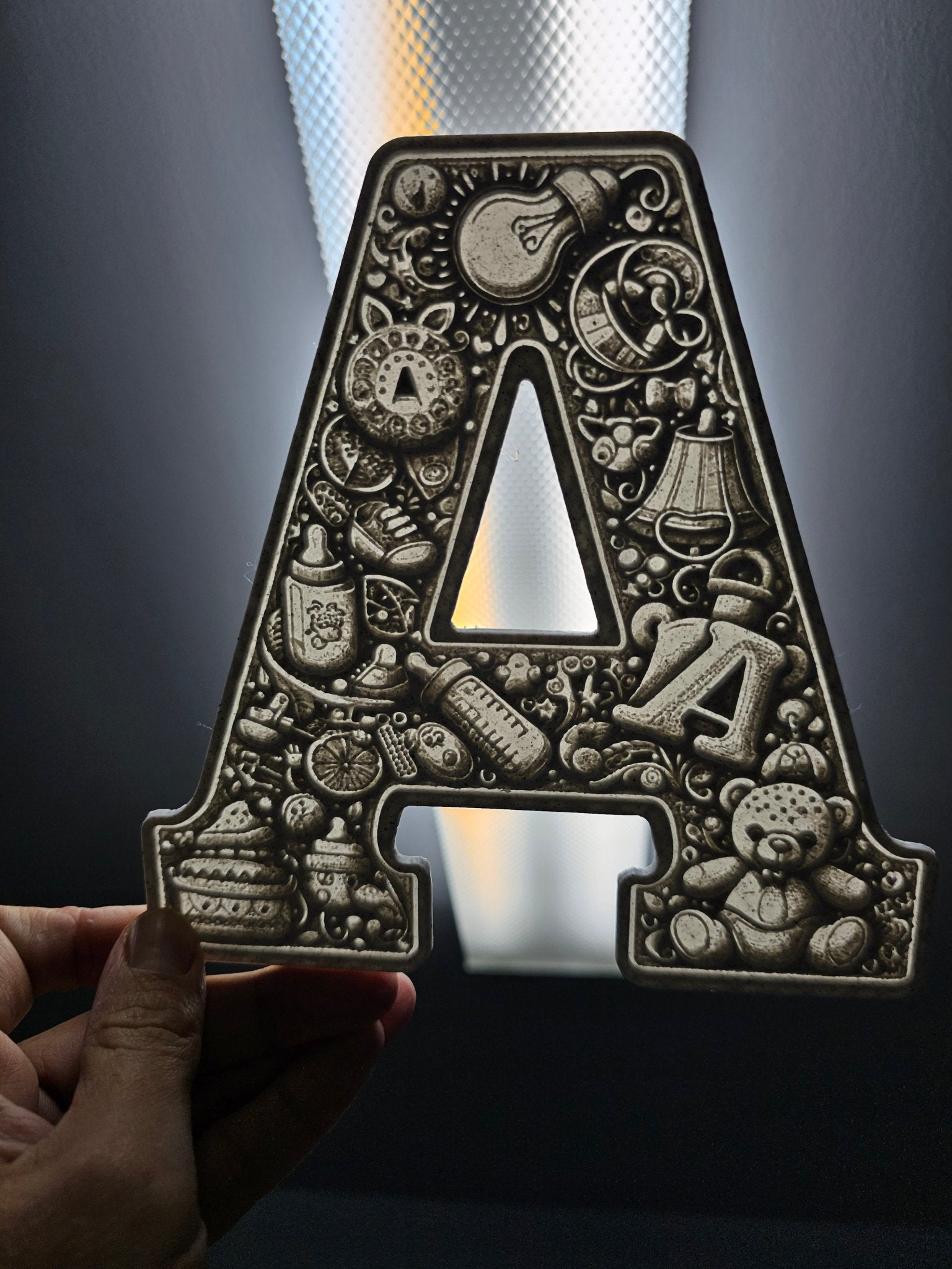 Nursery Baby Letterlamps Collection - Letter Lamps