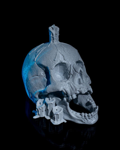 Skull Candle Wall Projection Lamp - LetterLamps